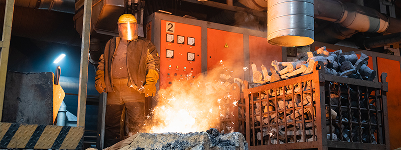 Производство чугуна на заводе «БКМЗлит»