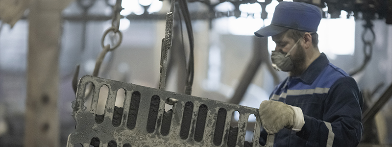 Производство чугуна на заводе «БКМЗлит»