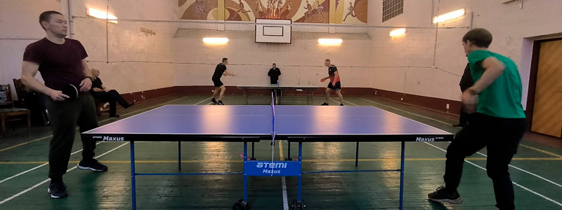 Заводской турнир по настольному теннису Турнир по настольному теннису