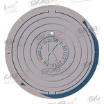 Люк чугунный легкий усиленный ЛУ (А30)-2-60 c запорным устройством