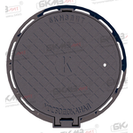 Люк чугунный магистральный ТМ (Д400)-7-60 (120) ВЧШГ с шарниром